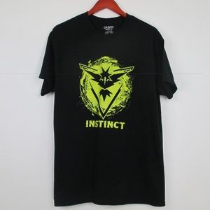 Pokemon Men's Graphic T-Shirt Size L Instinct